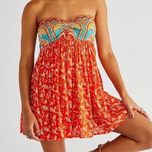 Free People Elowen Tube romper